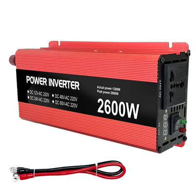 Harga yang bagus 1000W 1600W 2300W Power Inverter 12v 24v 48v 60v To 110v 220v Pure Sine Wave Car Solar Inverter Output Frequency 50Hz/60Hz on line