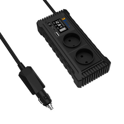 Harga yang bagus 200W Portable 12V sampai 110V 220V Pure Sinus Wave Car Power Inverter on line