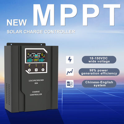 Harga yang bagus Ringan 30A MPPT Solar Charge Controller Otomatis mendeteksi 12V 24V 36V 48V untuk Rumah / RV / Off-Grid on line