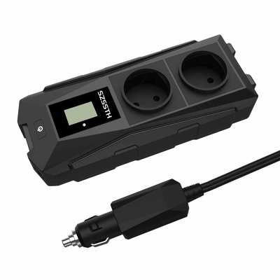 Harga yang bagus Inverter Mobil 12V Portabel dan Ramah Pengguna dengan Output 300W Frekuensi 50Hz 0.4kg untuk Kemudahan Transportasi dan Daya on line