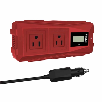 Harga yang bagus Perlindungan overload kipas pendingin diam 12V sampai 110V/220V Inverter mobil 300W Output Current 0.91A 220V/110V DC/AC Inverters on line
