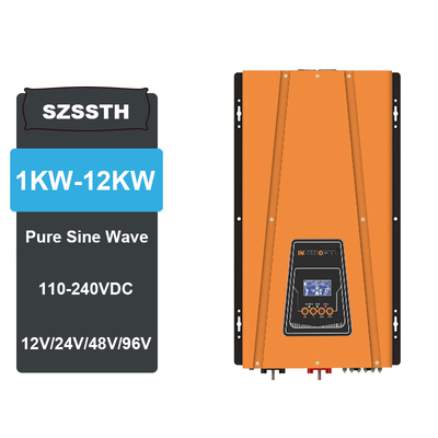 Harga yang bagus 2000W Inverter Gelombang Sinus Murni 12V/24V/48V hingga 110V/220V on line