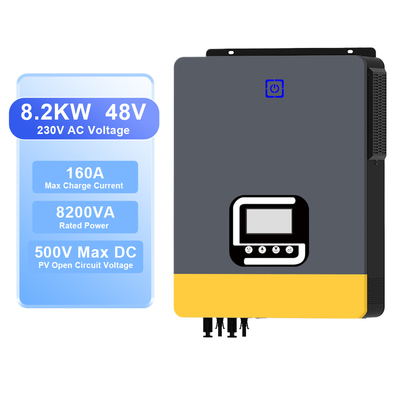 Harga yang bagus 8.2kW Inverter Surya Hybrid 48V MPPT Pure Sinus Wave Off Grid on line