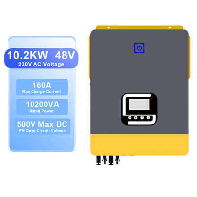 Harga yang bagus Inverter Hibrida Surya 10.2kW 48V dengan MPPT dan WiFi on line