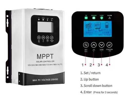 Harga yang bagus MPPT Automatic Charge Mode Solar Charge Controller 30A 40A 50A 60A for Solar Systems on line