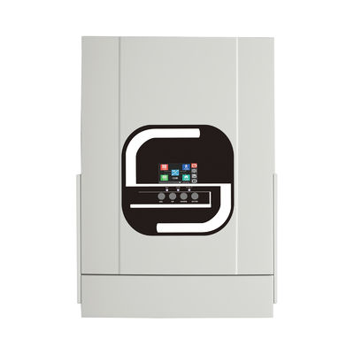 Harga yang bagus Inverter Surya Hibrida Off Grid 3.6KW 6.2KW Dual Output 24V 48V Gelombang Sinus Murni Dengan Pengontrol MPPT 120A on line