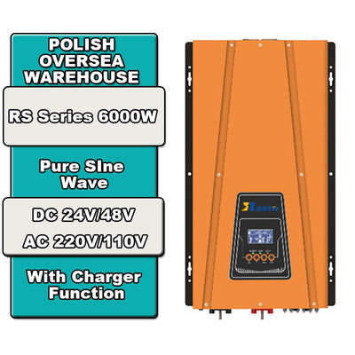 Baru RS Seri Toroidal Inverter 12V 24V 48V 6000W Pure Sinus Wave Inverter Charger