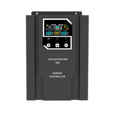 24v 36v 48v 96v Pengatur Pengisian Panel Surya Otomatis 30a-100a Wifi Mppt Pengatur Pengisian