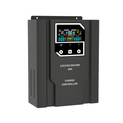 12V 24V 36V 48V 40 Amp 40A Pengontrol Muatan Surya Max PV 150VDC Efisiensi Tinggi