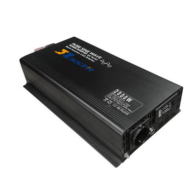 Inverter Daya Frekuensi Rendah 1000W Off Grid DC Ke Inverter AC 12V 24V Ke 110V 220V