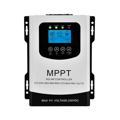 Auto Work 50A/60A MPPT Solar Charge Controller 12V hingga 96V Dengan Layar LCD