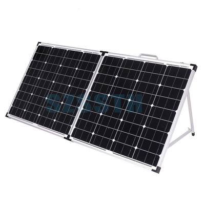 5.56A Panel Surya Kaca Lipat 250W 300W Panel Surya Monokristalin Portable