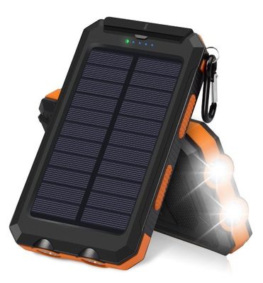 OEM ODM Solar Power Bank 10000mah Solar Power Bank Dengan Baterai Li-Polymer