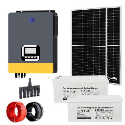 8000w Sistem Surya Sistem Tenaga Surya Rumah Dengan 100V / 110V / 120V / 220V / 230V / 240V Output