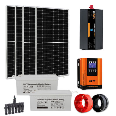 Harga yang bagus 50Hz/60Hz 3000W Home Off Grid Solar Panel System 3kw Inverter Sistem Tenaga Surya on line