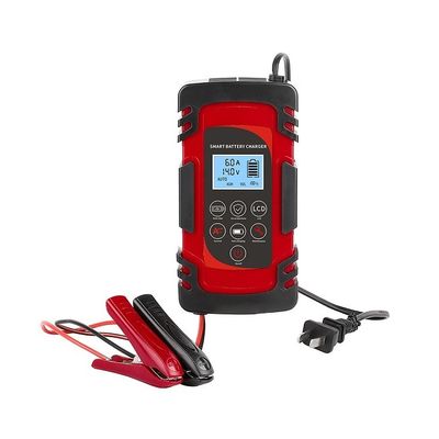 Harga yang bagus 12V 24V Otomatis Universal Lead Acid Car Battery Charger Bahan ABS on line