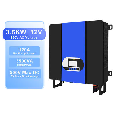 Harga yang bagus Ringan 24V DC ke 110V 220V 230V Pure Sinus Wave Solar Hybrid Inverter dengan MPPT Solar Controller on line