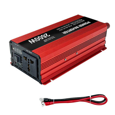 1600W Puncak 12V 24V 48V 60V DC ke AC Off Grid Power Inverter dengan output gelombang sinus murni
