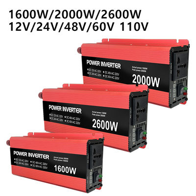 Harga yang bagus 12V 24V 48V 60V sampai 110V 220V 230V Baterai pengisi daya Inverter daya CE ROHS FCC KC on line