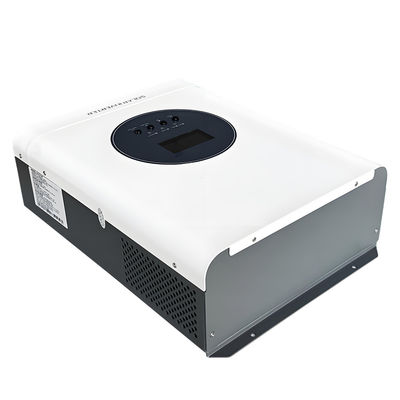 MPPT 120A 8KW 10KVA 48V hingga 110V 220V Solar Hybrid Inverter dengan output gelombang sinus murni dan semua dalam satu desain