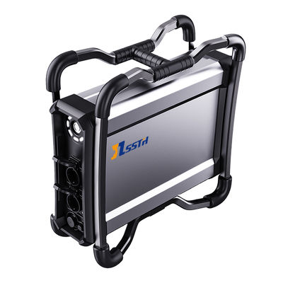 3.6kW Suplai Daya Cadangan Darurat Stasiun Listrik Portable NMC Lithium Ion Baterai Tipe dengan 500% output puncak