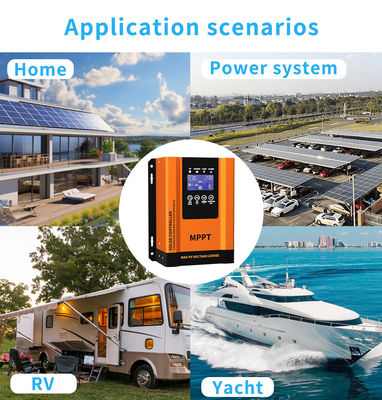 Harga yang bagus Pengontrol MPPT Off-Grid Cerdas dengan Tampilan LCD dan Tombol Sentuh untuk Manajemen Daya Surya Tingkat Lanjut pada Tegangan PV Maksimum 230V on line