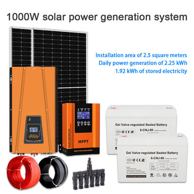 Harga yang bagus Build Your 1KW Off-Grid Solar System: A Fully Customizable Power Solution for Your Home and Unique Needs (50Hz/60Hz) on line